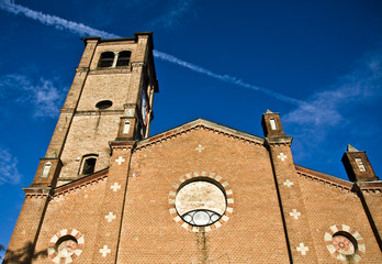 Facciata della Chiesa di Masio