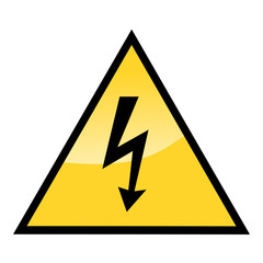 high voltage sign