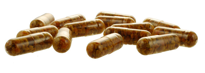 handful of different pills