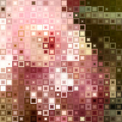 Fototapeta premium アースカラーのドット模様