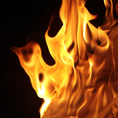 Fire flames background