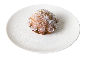 Cake at plate