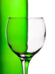 Green and white.