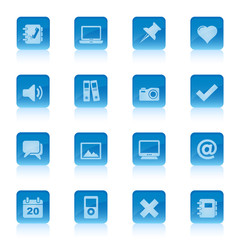 Glossy Internet & Website Icons