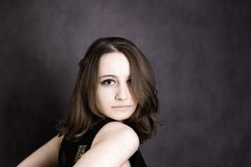 Fototapeta premium portrait of young woman