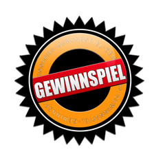 gewinnspiel button