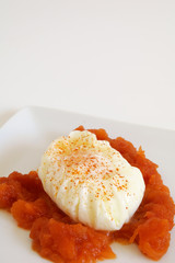 Culinary recipe: egg flower