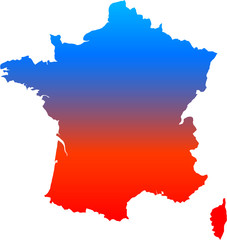 température de la france