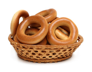 bagels in basket