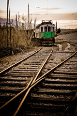 Fototapeta premium Treno abbandonato