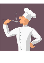 Naklejka premium cook