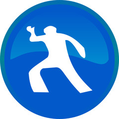 Web button - crime scene