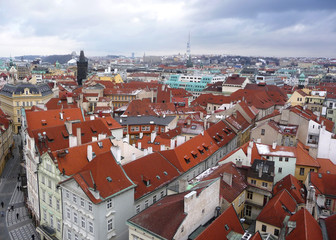 Fototapeta na wymiar Prague old town Square