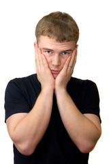 Obraz premium thinking guy