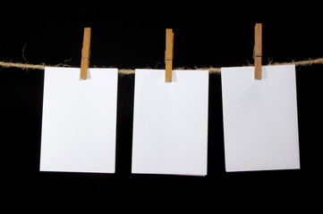 blank sheet of paper