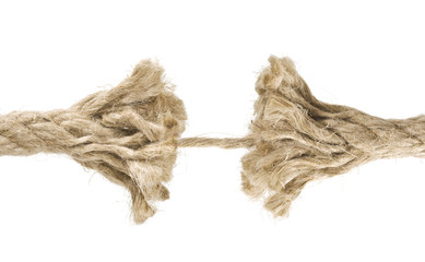 Rope about to break
