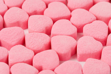 Pink Heart Shape Candy