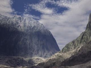 Fototapeta premium Hochgebirge