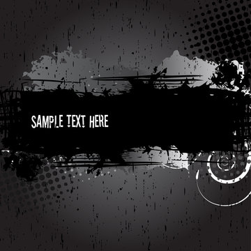 grunge banner