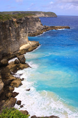 guadeloupe coast - pointe de la vigie -