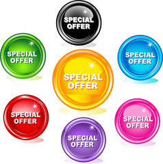 Special offer buttons