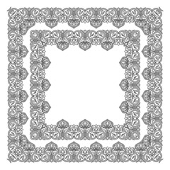 openwork frame vector