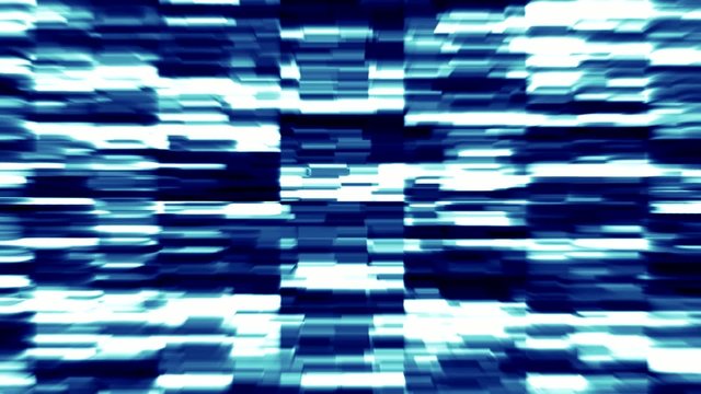 Abstrakte Animation aus Licht und Quadraten