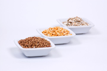Different types of grain