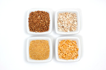 Different types of grain