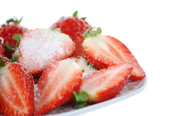Fraises au sucre