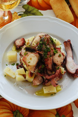 Polpo e patate alla marinara - Antipasto di pesce