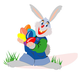 Happy easter bunny