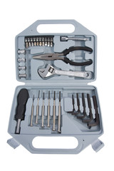 toolbox with several different toolste
