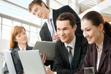 Obraz premium business people