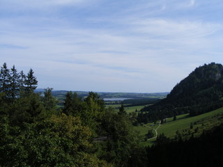 the lake in algau , germany