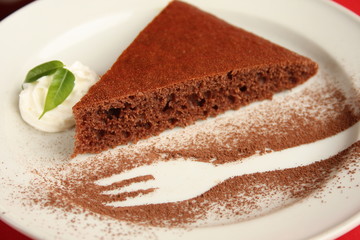 Cocoa dessert