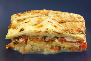 fresh italian lasagna