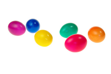 Ostereier freigestellt - easter eggs isolated 13