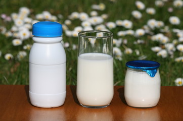 milk,lait,yaourt ,bouteille ,pot,verre,frais,fraicheur,crème