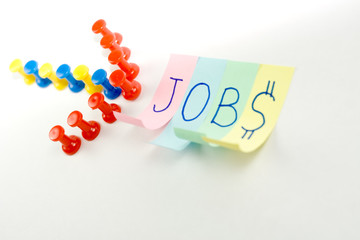 direction leading to the jobs - vacancy