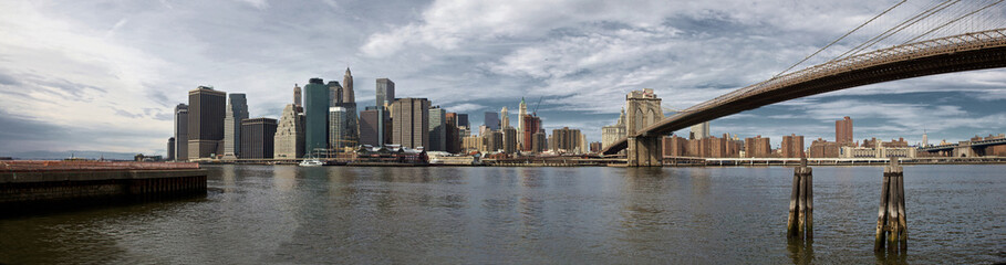 Naklejka premium Manhattan Panorama