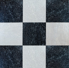 Tiled floor