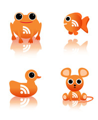 RSS Animal Icons Set 2