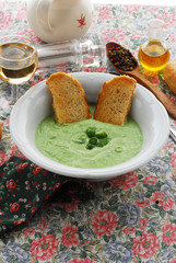 Crema di asparagi verdi e patate - Antipasti lombardia