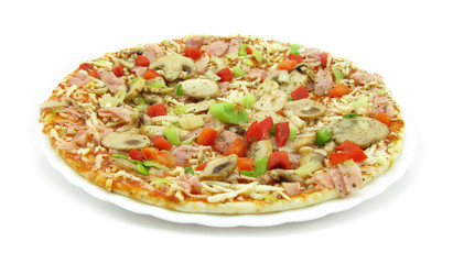 Frozen pizza