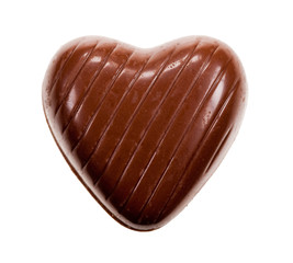 heart shaped chocolate