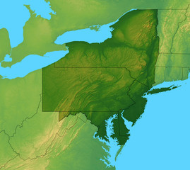 Northeastern United States Map