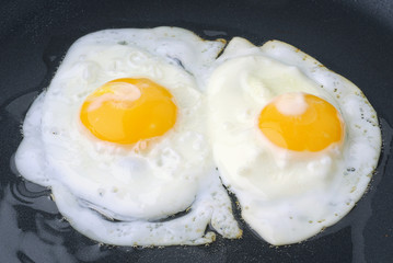 Fried eggs