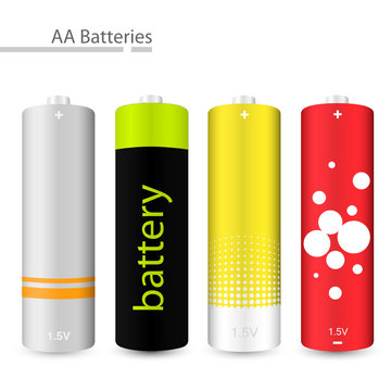 Vector AA batteries