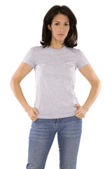 Obraz premium casual brunette